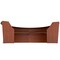 Linea Italia Reception Desk 107 in D X 46 in H, 11.8 ft W X Thermofused Laminate, Cherry ZUC298 - alternate 2